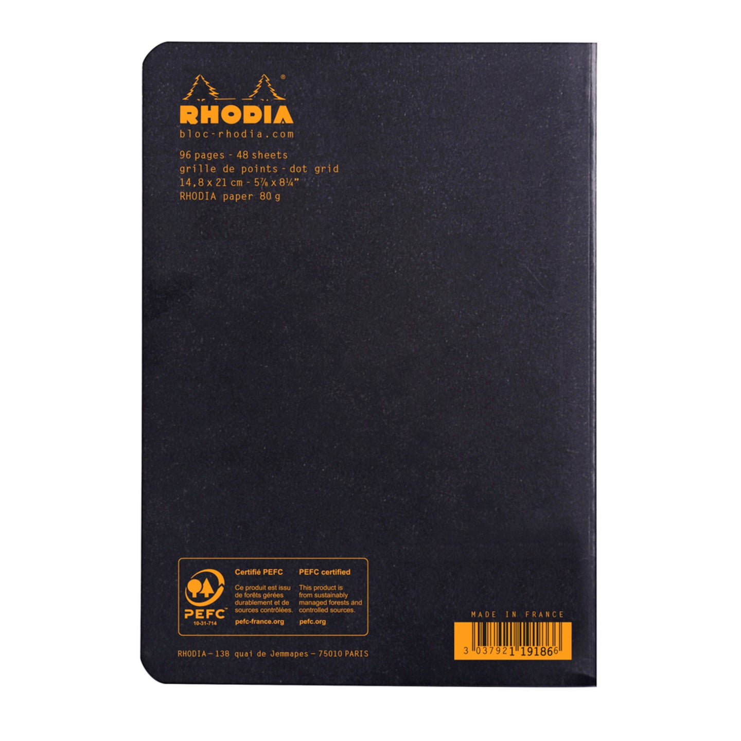 Stapelbound notebook - Rhodia - A5