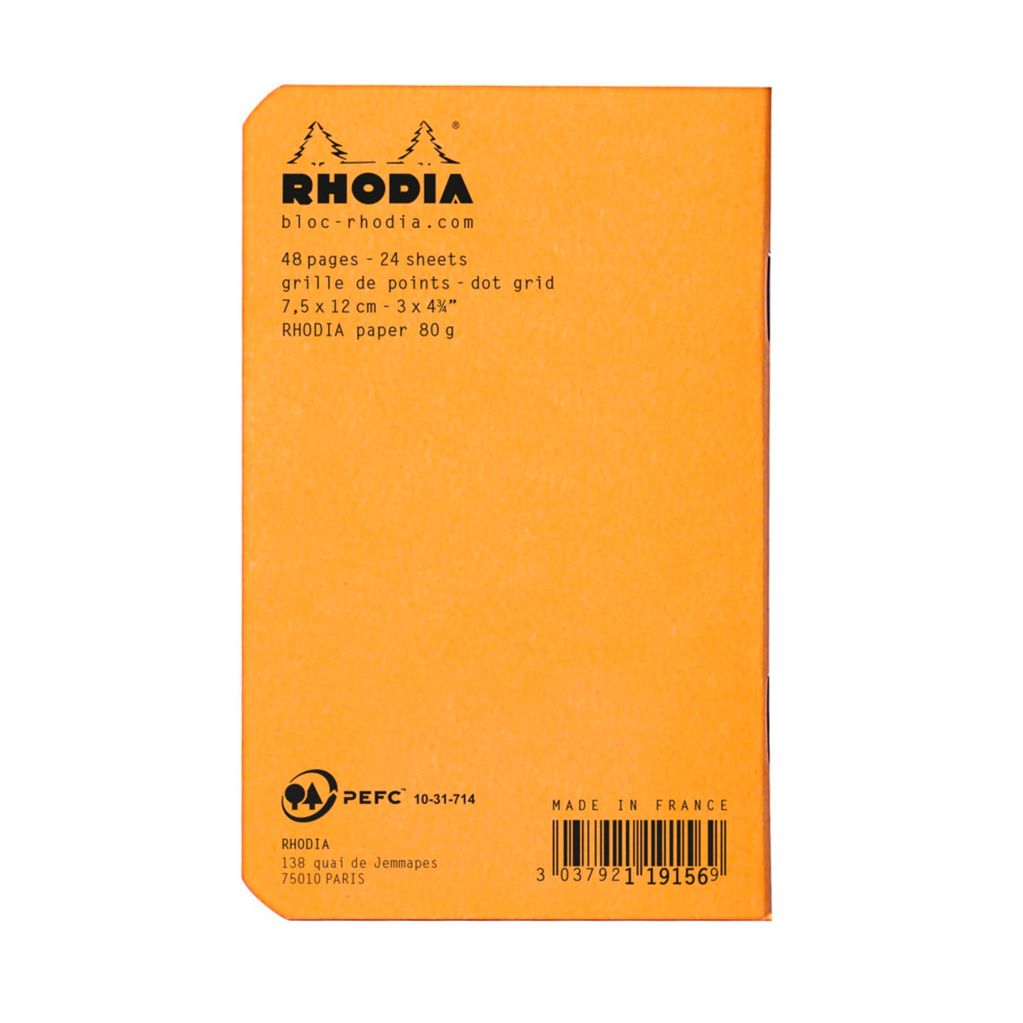 Stapelbound notebook - Rhodia - A7